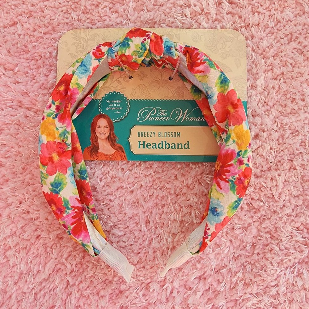 The Pioneer Woman NWT breezy blossom headband floral‎ print headband